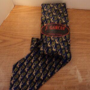 New Men's J Garcia Holiday Tie Dracula Claws Mulberry Neckwear Collection 28